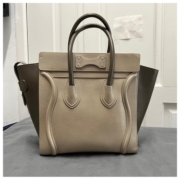 Authentic CELINE Luggage Tote Handbag - Picture 2 of 14